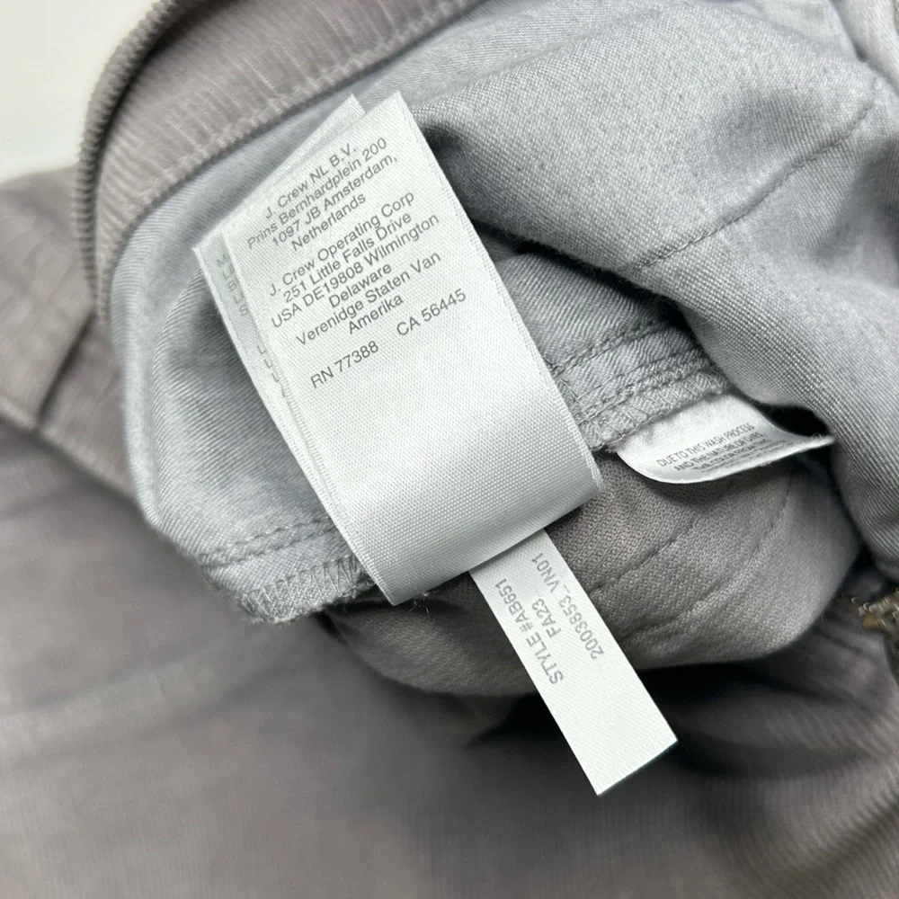 J. Crew Corduroy Pants Size 32 Gray Stretch 5-Pocket Re-Imagined‎ Office 35x28